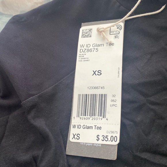 Adidas (Mesh Shoulder) w ID Glam Tee - Picture 8 of 8